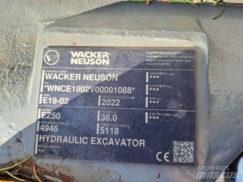 Wacker Neuson EZ50 Верижен екскаватор