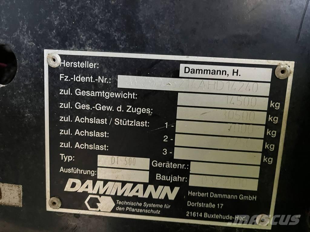 Dammann DT 500 Самоходни пръскачки

