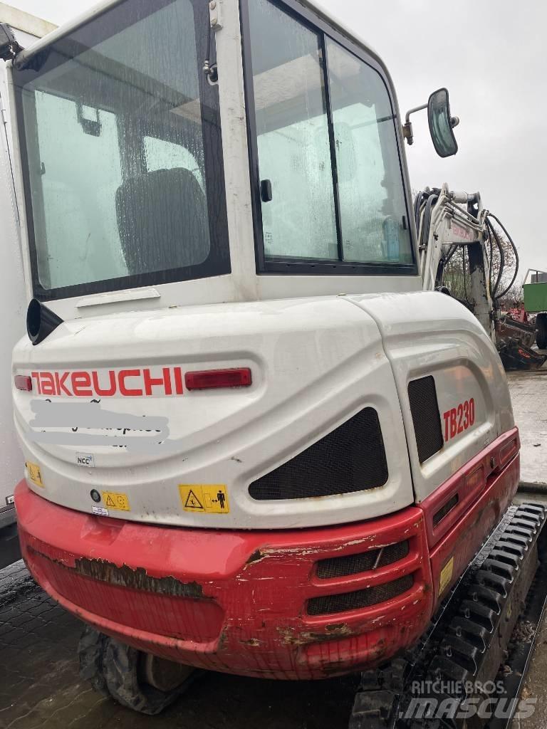 Takeuchi TB 230 Мини екскаватори < 7 т