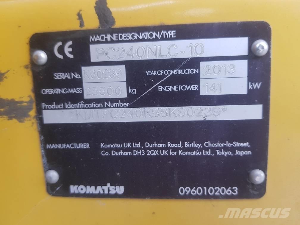 Komatsu PC240NLC-10 Верижен екскаватор
