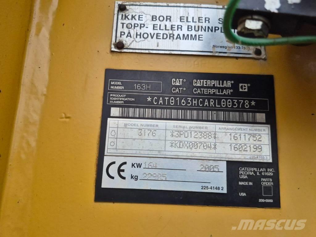 CAT 163 H Грейдери