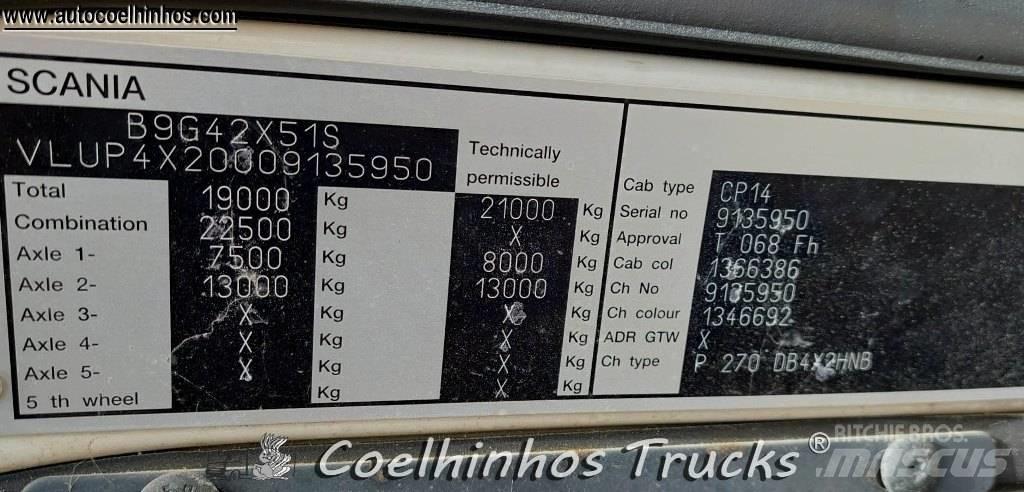 Scania P270 Шаси кабини