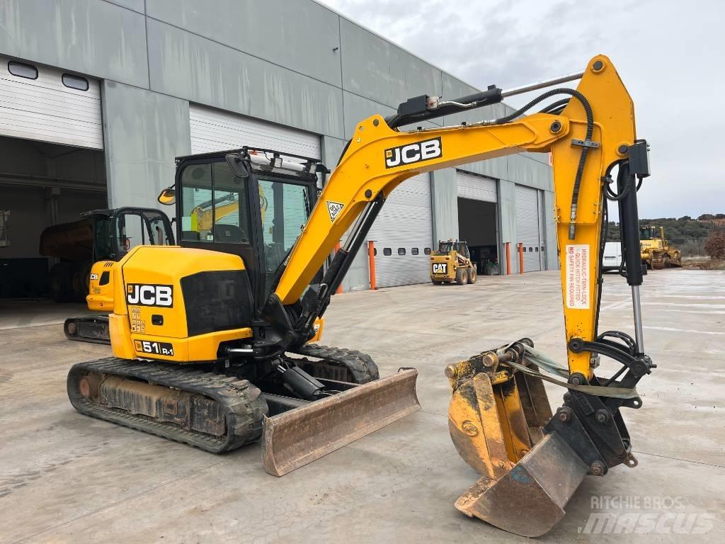 JCB 51 R-1 Мини екскаватори < 7 т