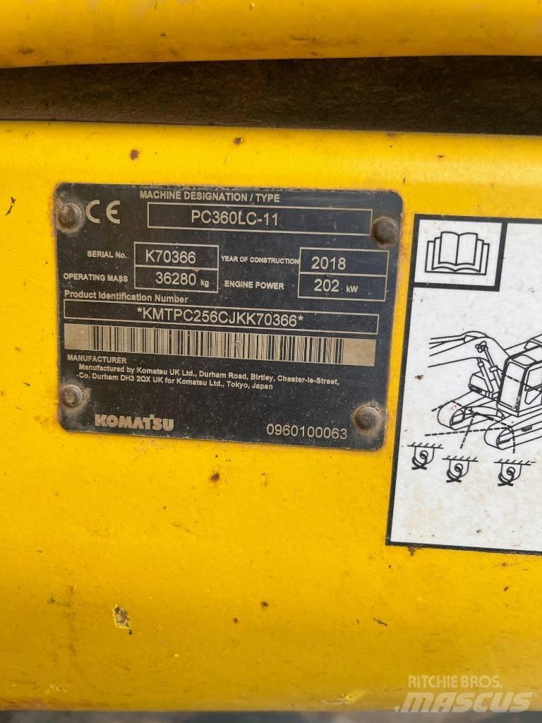 Komatsu PC360LC-11 Верижен екскаватор