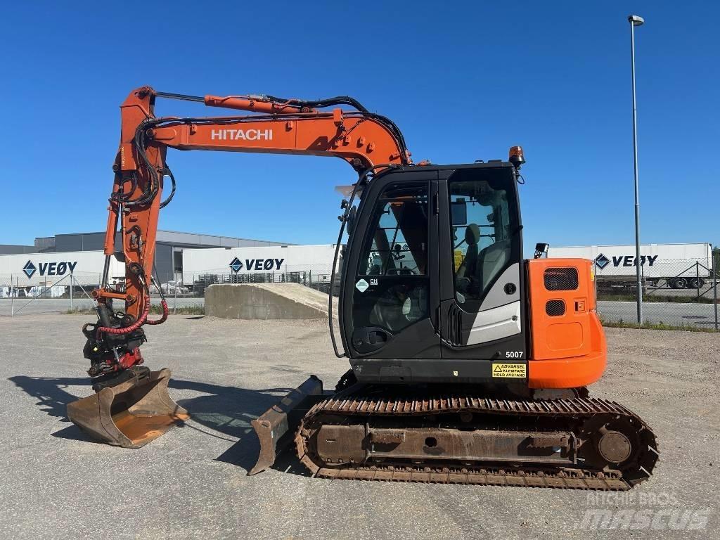 Hitachi ZX 85 US-6 Средни екскаватори 7т - 12т