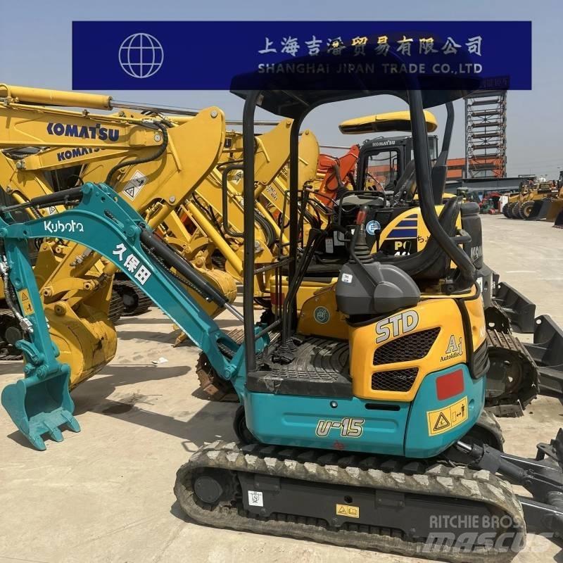 Kubota U 15 Мини екскаватори < 7 т