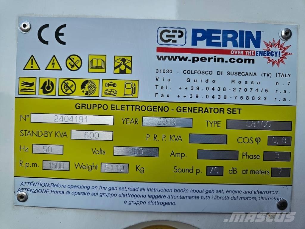  PERIN GEPI 600E Дизелови генератори
