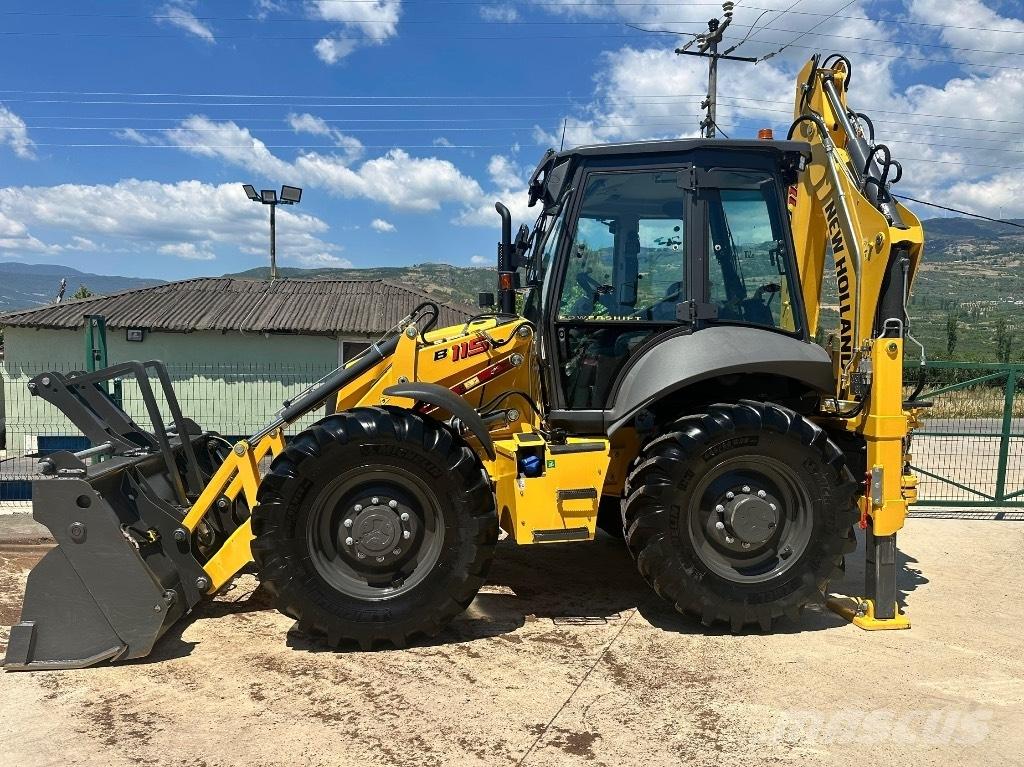 New Holland B 115 B Товарач със заден ексватор