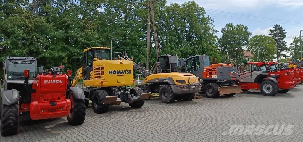 Atlas 140 W Колесни екскаватори