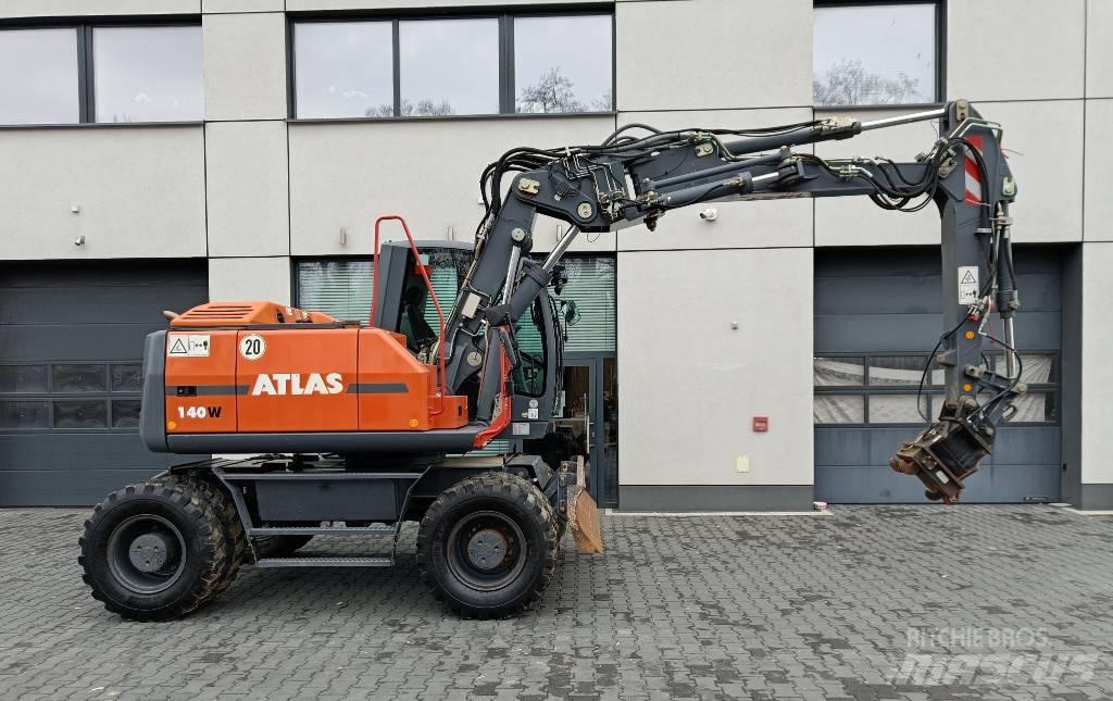 Atlas 140 W Колесни екскаватори