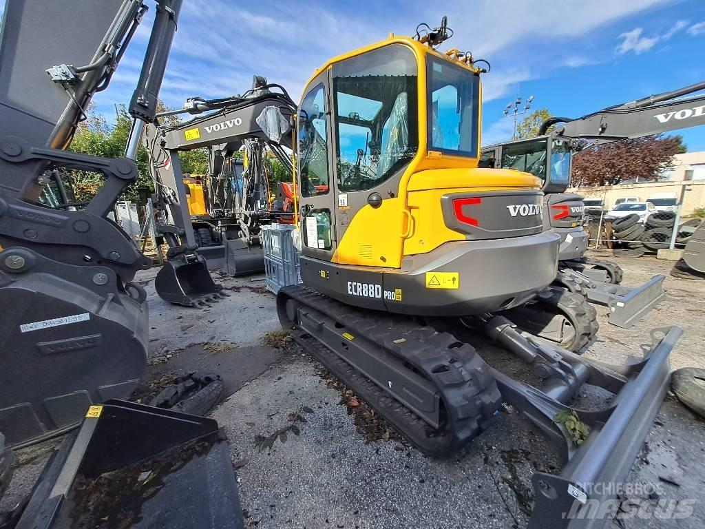 Volvo ECR88D Мини екскаватори < 7 т