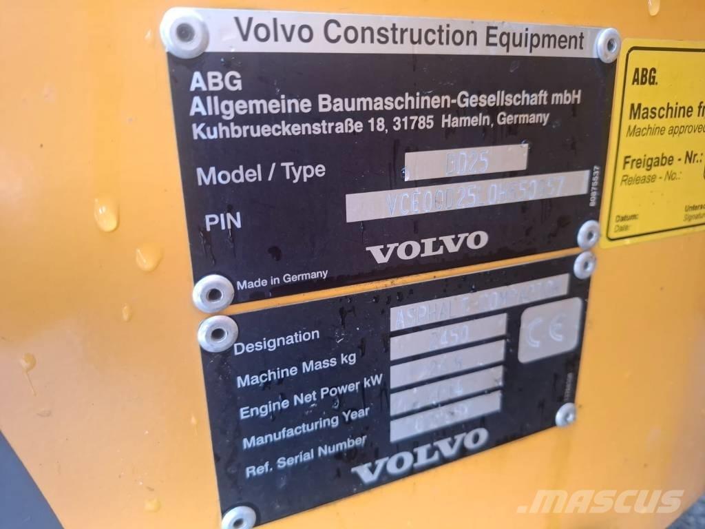 Volvo DD 25 Двойни барабанни ролки

