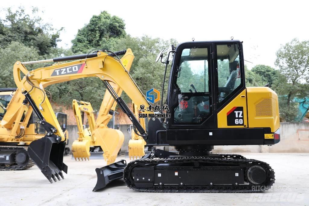 TZCO TZ60 Мини екскаватори < 7 т