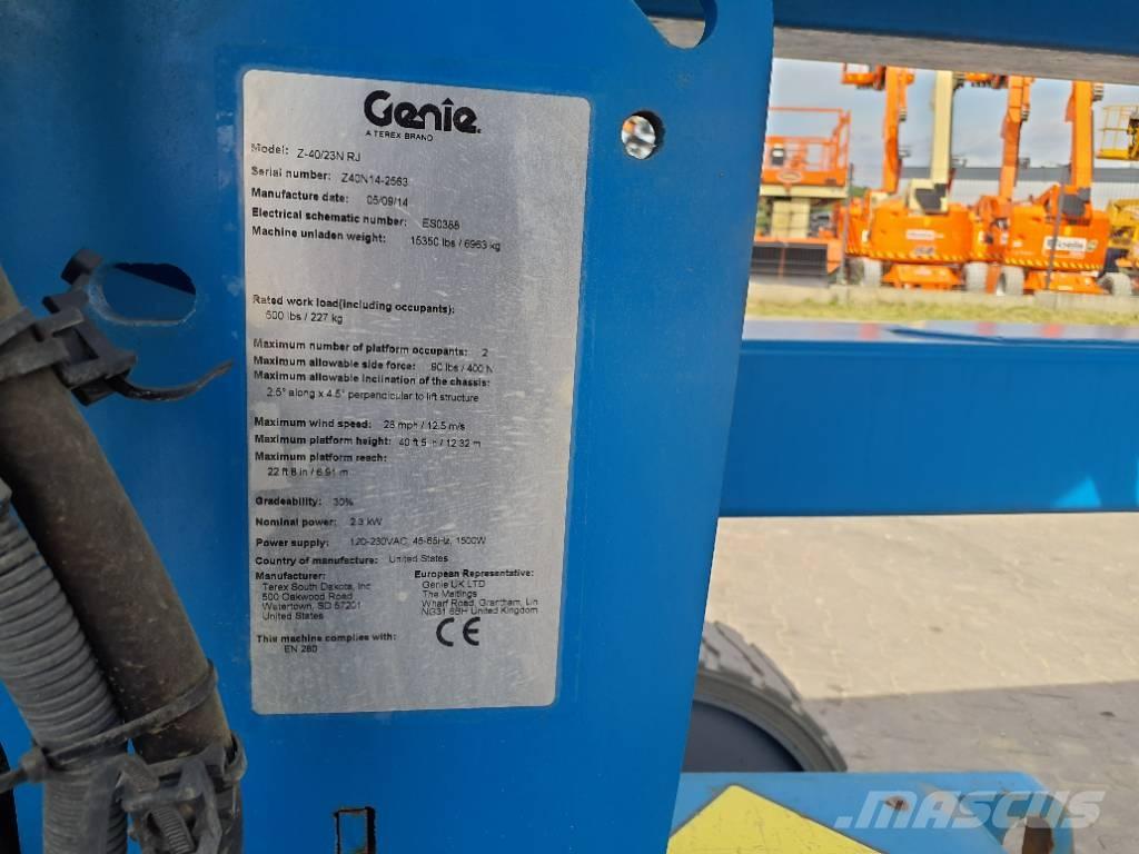 Genie Z40/23NRJ Съчленени стрелови подемници