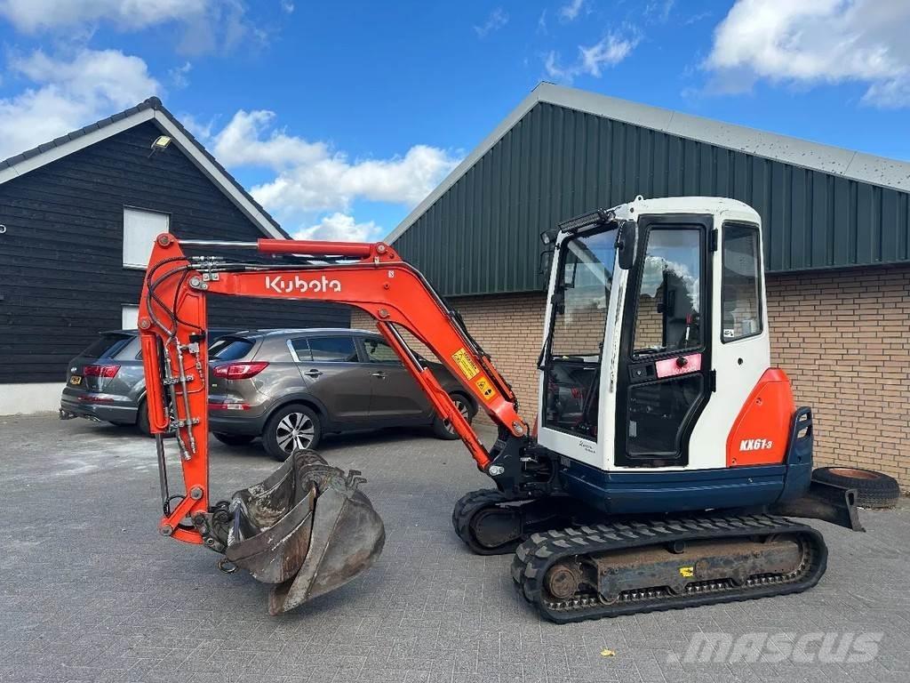 Kubota KX61-3 Мини екскаватори < 7 т