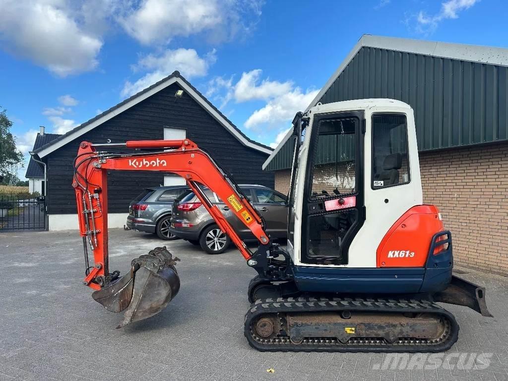 Kubota KX61-3 Мини екскаватори < 7 т
