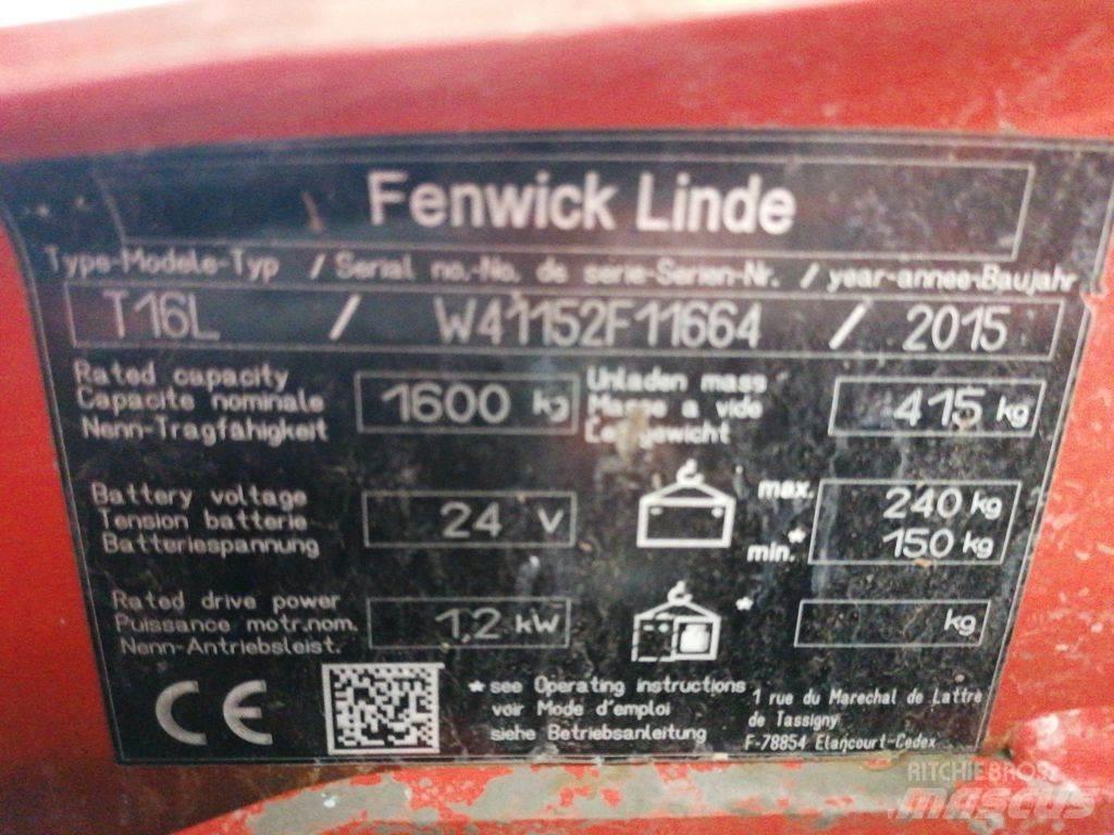 Linde T16L Ръчно водими