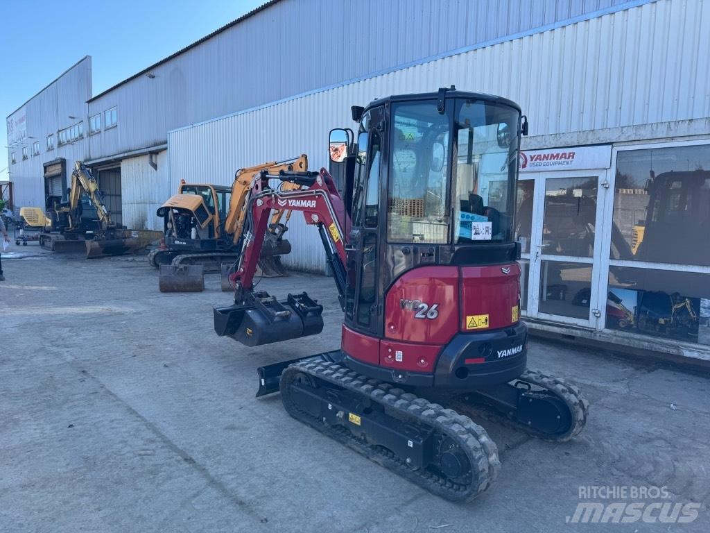 Yanmar VIO26 (11497) Мини екскаватори < 7 т