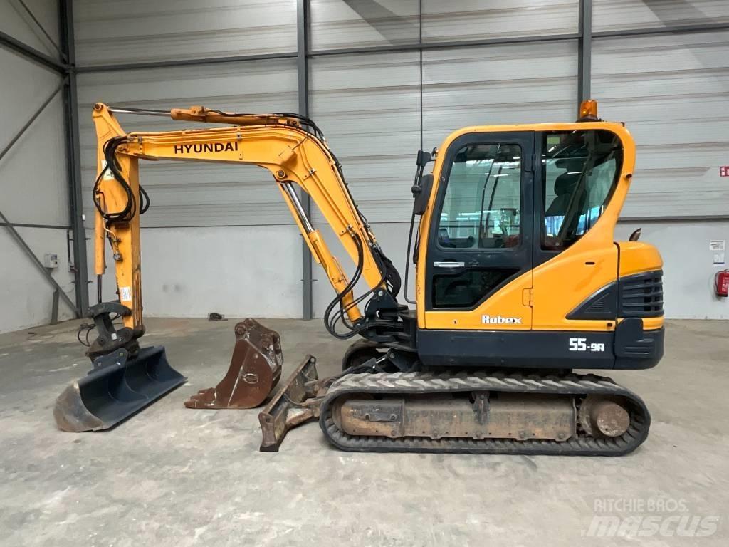Hyundai Robex 55-9 A Мини екскаватори < 7 т