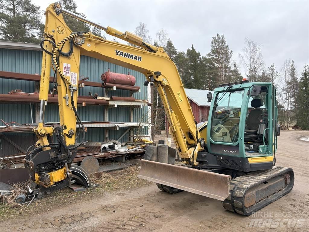 Yanmar VIO80-1A Средни екскаватори 7т - 12т
