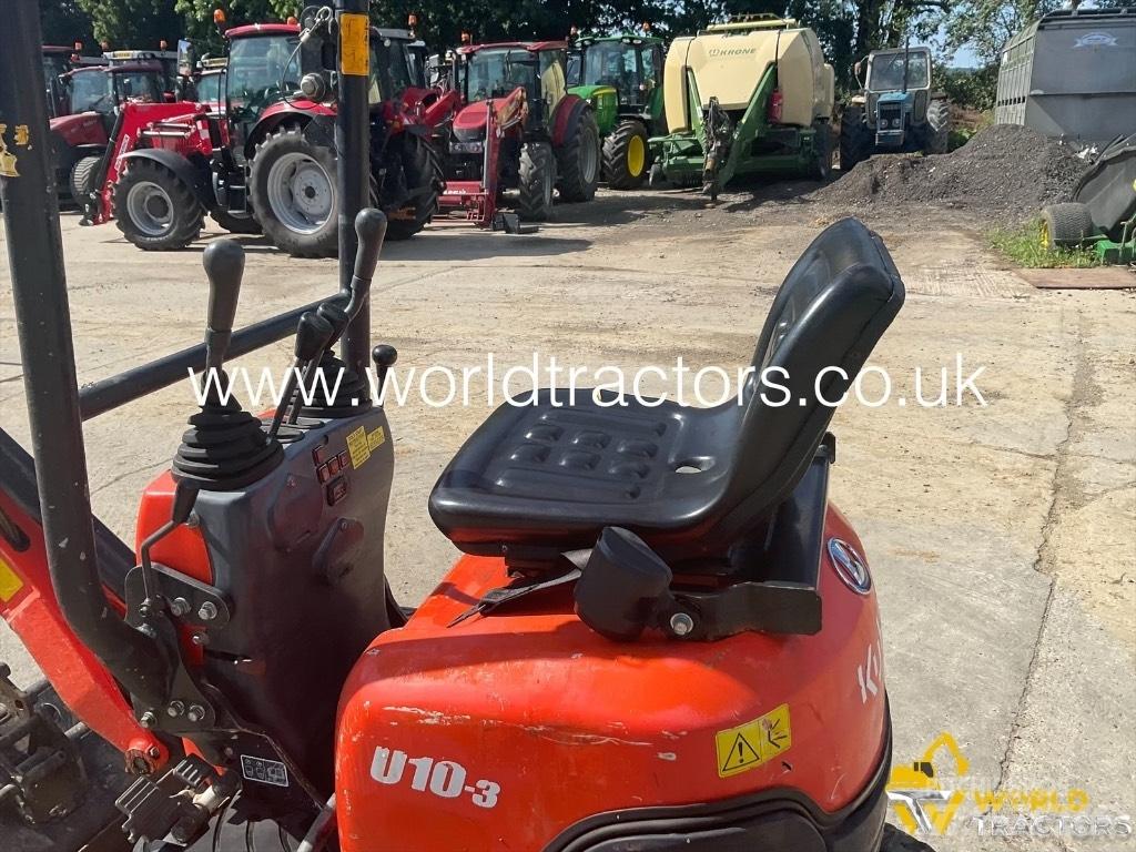 Kubota U 10-3 Мини екскаватори < 7 т