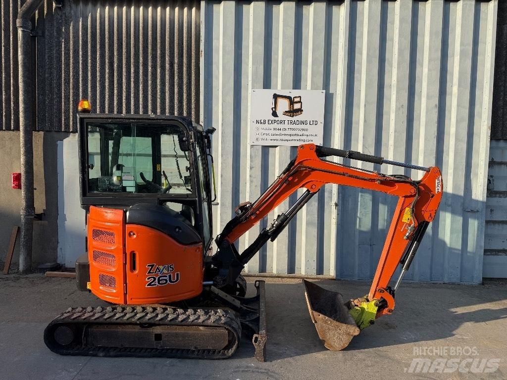 Hitachi ZX 26 Мини екскаватори < 7 т