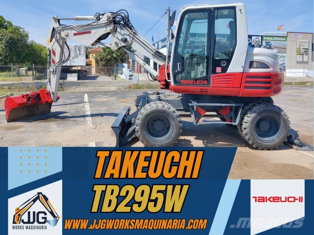 Takeuchi TB 295 W Колесни екскаватори
