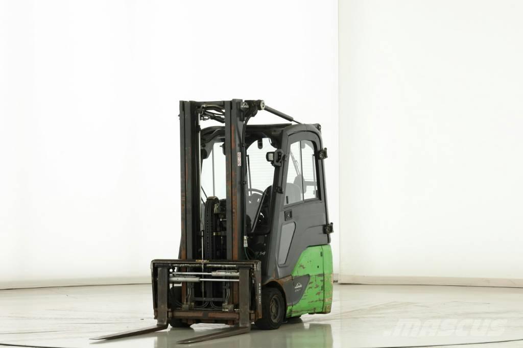 Linde E 14-02 Електрически вилични кари-повдигачи