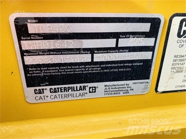 CAT TL 943 C Телескопични товарачи