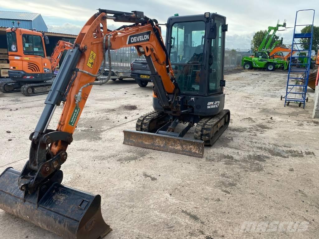 Develon DX 27 Z-7 Мини екскаватори < 7 т