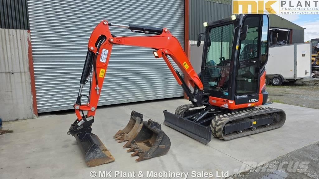 Kubota U 27-4 Мини екскаватори < 7 т