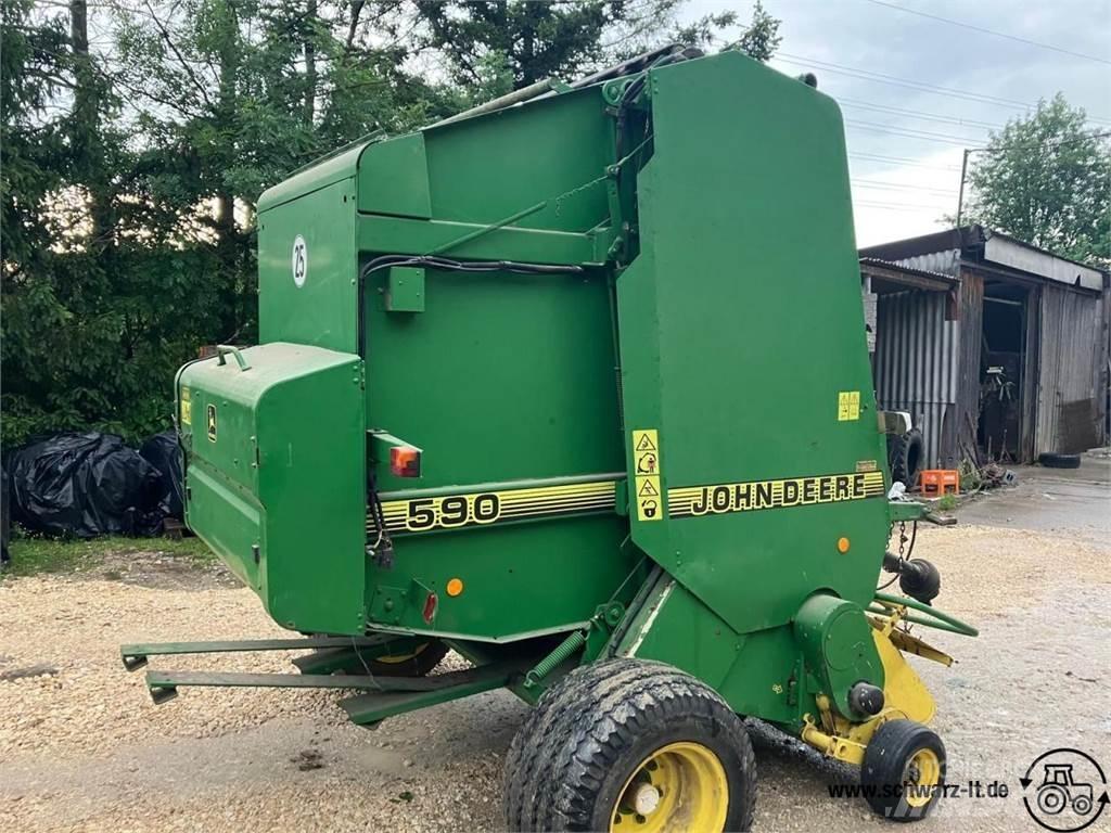 John Deere 590 Сламопреси за кръгли бали
