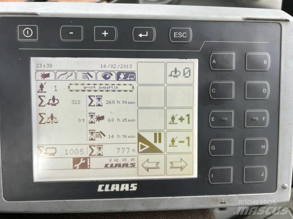 CLAAS Cargos 8500 Самотаварещи ремаркета