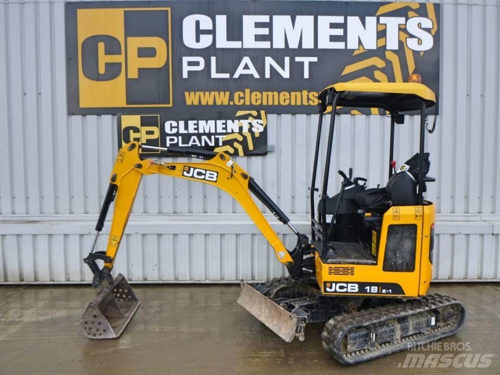 JCB 18Z-1 Мини екскаватори < 7 т