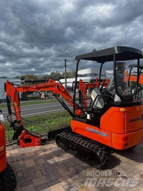 Lonking CDM6020 Мини екскаватори < 7 т