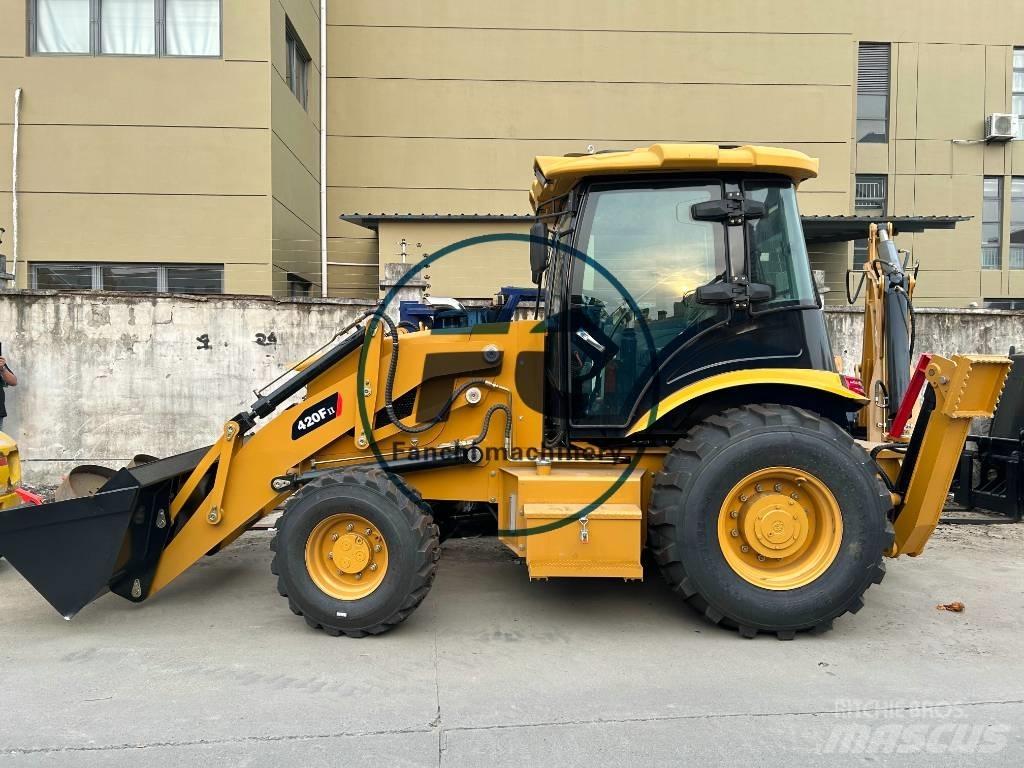 CAT 420 F Товарач със заден ексватор