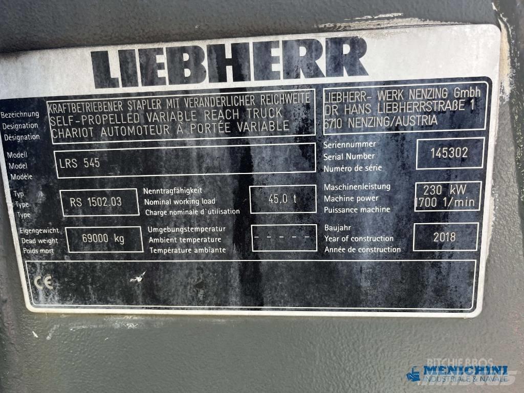 Liebherr LRS 545 Кари товарачи на контейнери