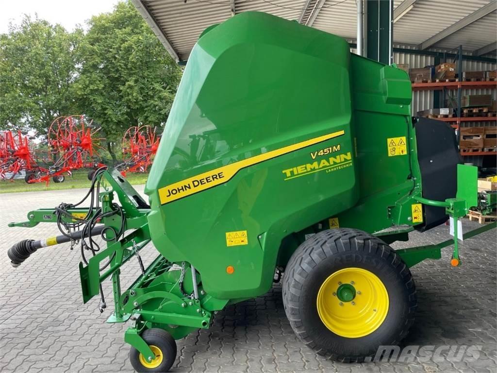 John Deere V451M Сламопреси за кръгли бали
