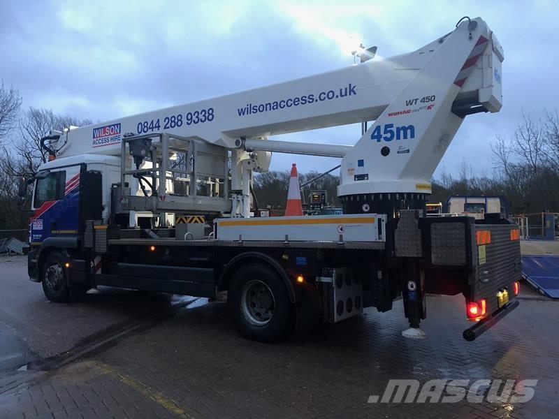 Wumag T450 Моторизирани платформи с талига