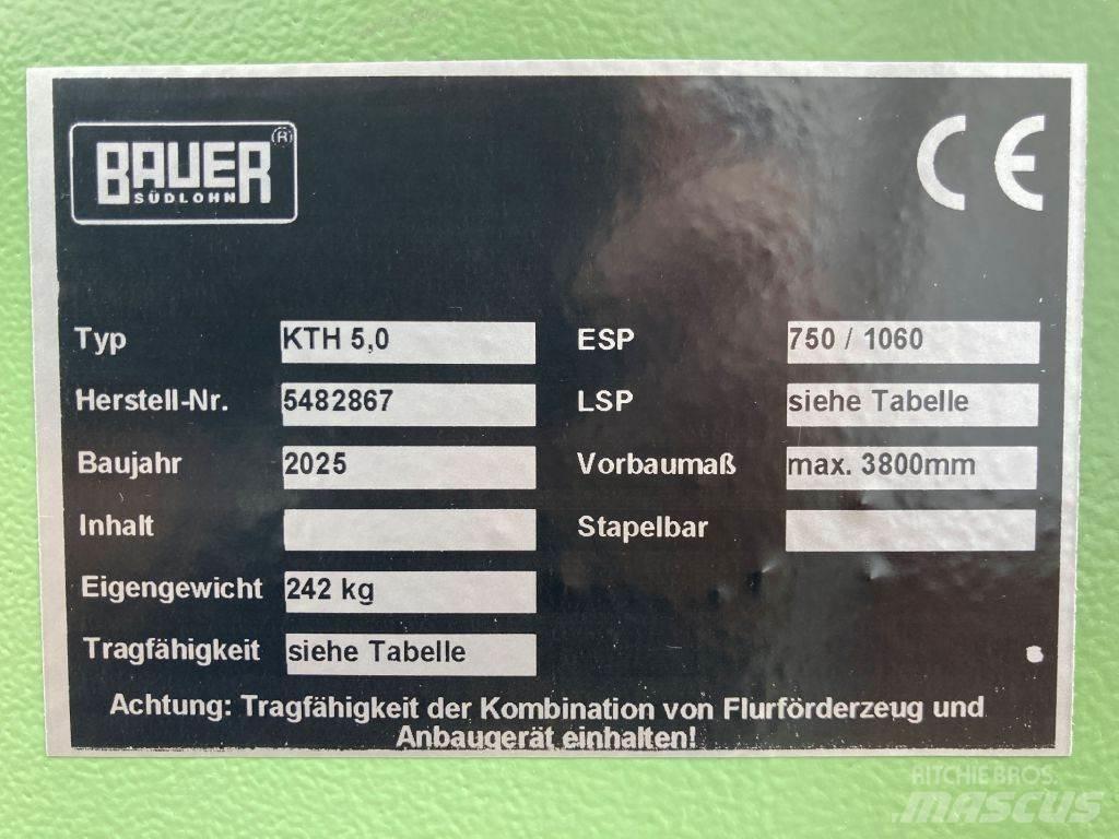 Bauer KTH 5,0 Обработка на материали - други