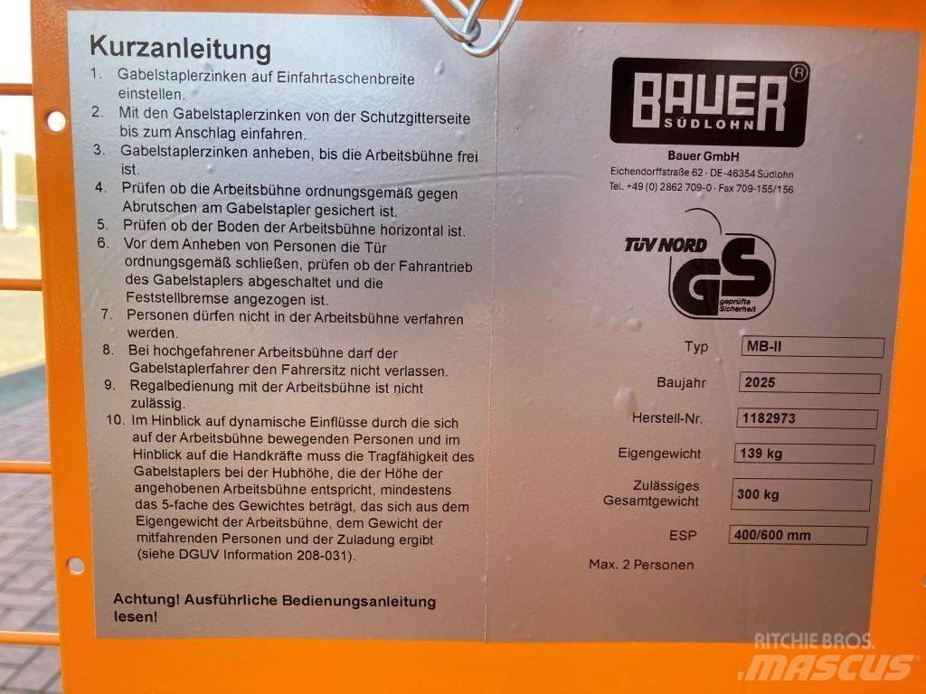 Bauer MB-II Обработка на материали - други