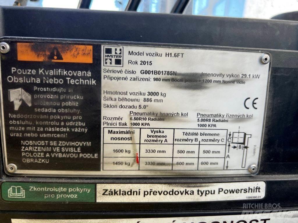 Hyster H 1.6 FT Дизелови камиони