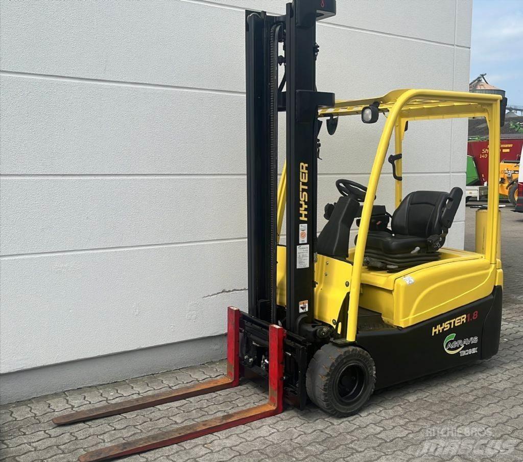 Hyster J 1.8 XNT Електрически вилични кари-повдигачи