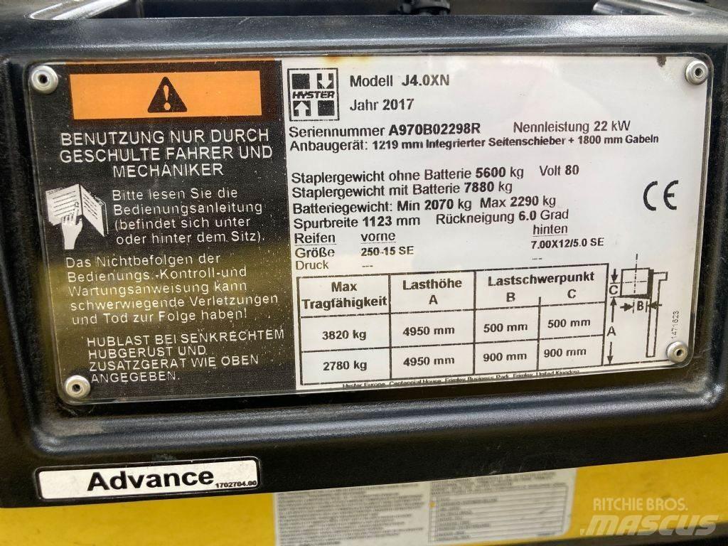 Hyster J 4.0 XN Електрически вилични кари-повдигачи