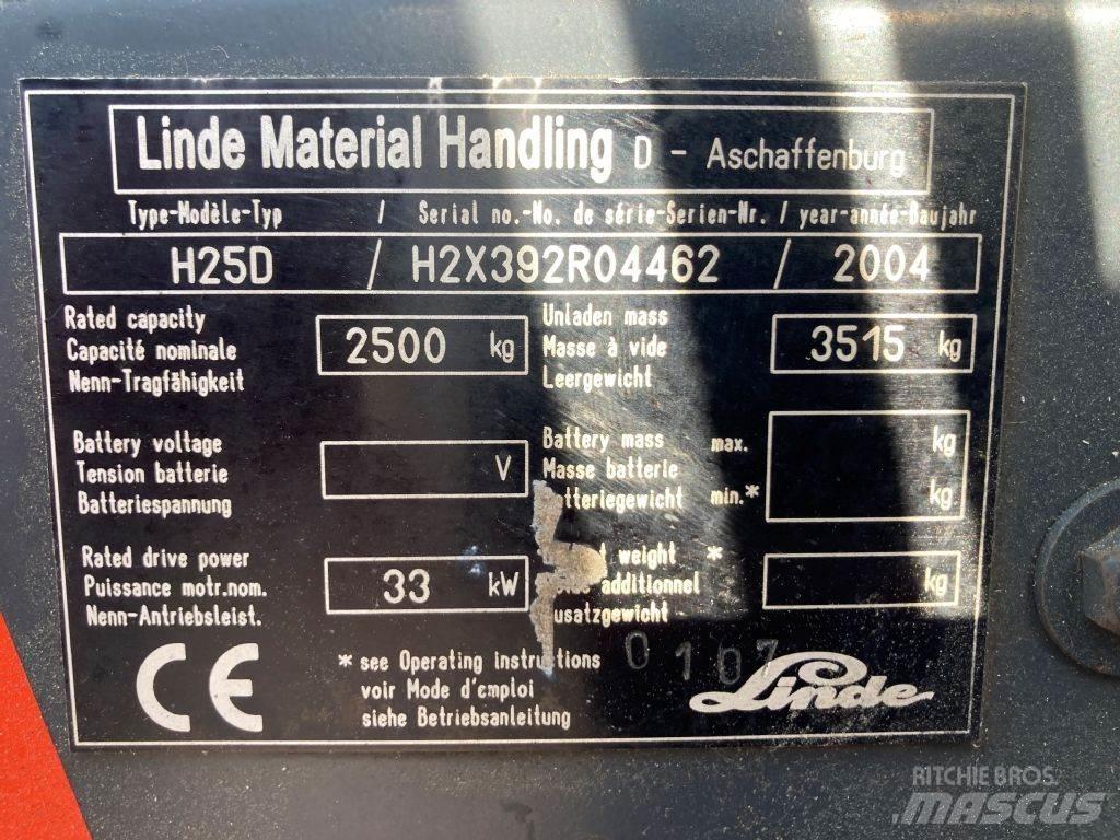 Linde H25D Дизелови камиони