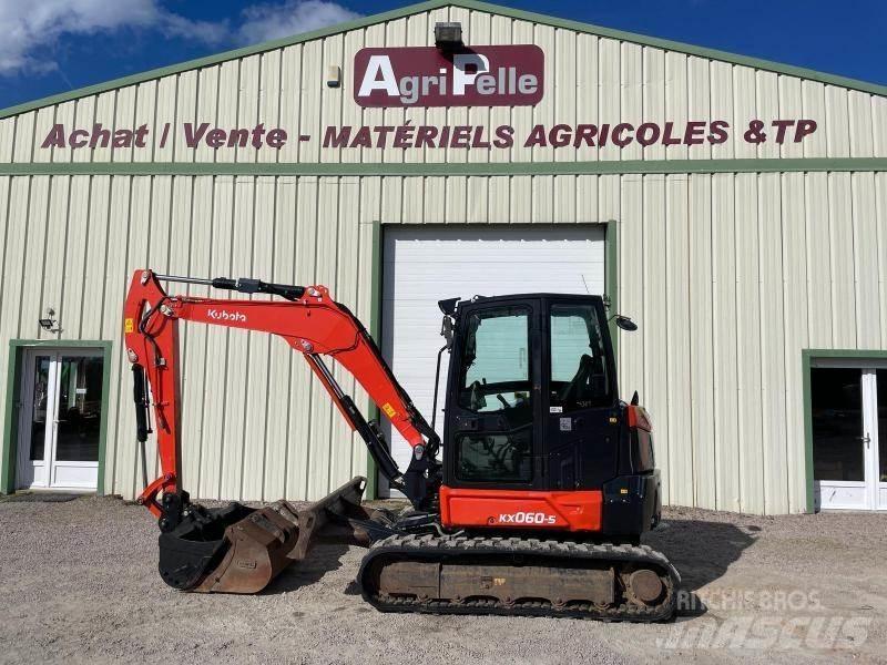 Kubota KX060-5 Мини екскаватори < 7 т