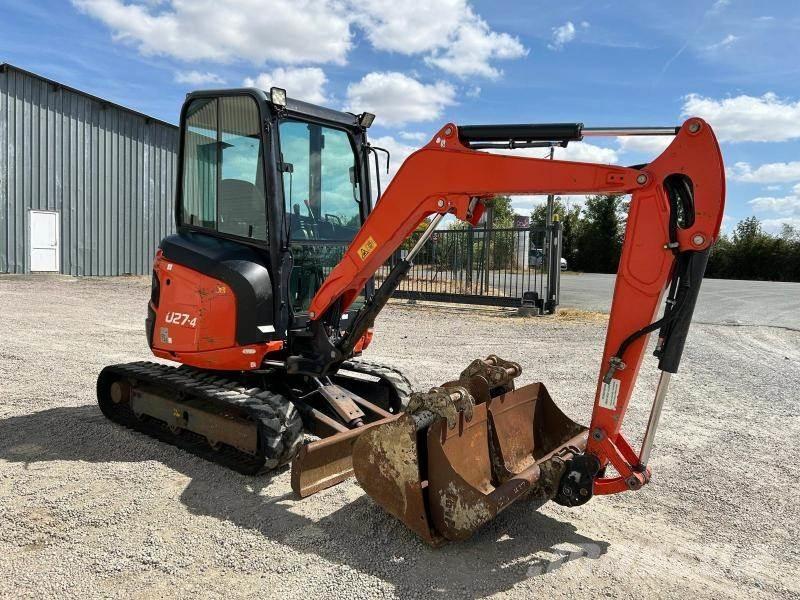 Kubota U27-4 Мини екскаватори < 7 т