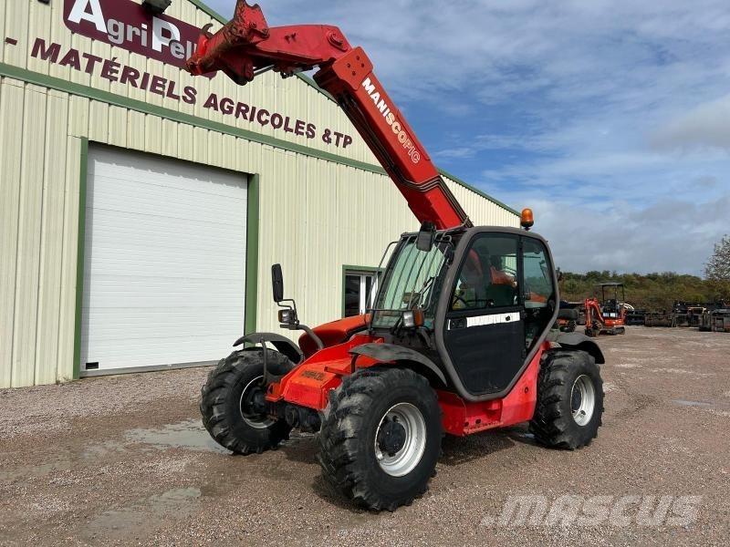 Manitou MT 732 Ретрак/ Високоповдигач с изместване на вилката напред