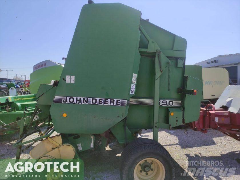 John Deere 590 Сламопреси за кръгли бали
