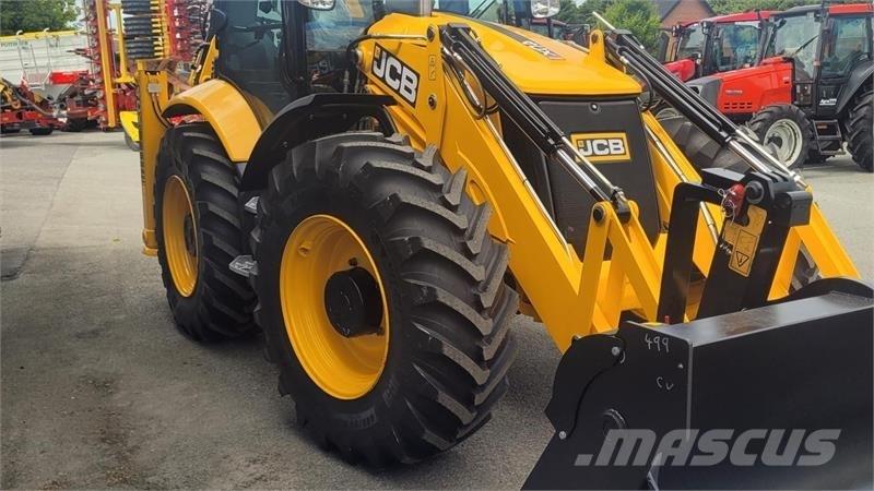 JCB 4CX Товарач със заден ексватор